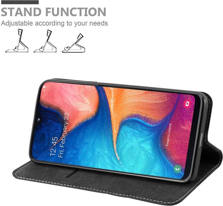 Productafbeelding Cadorabo X-Wallet hoes voor kunstleer pak (Samsung Galaxy A20e, Samsung Galaxy A10e)