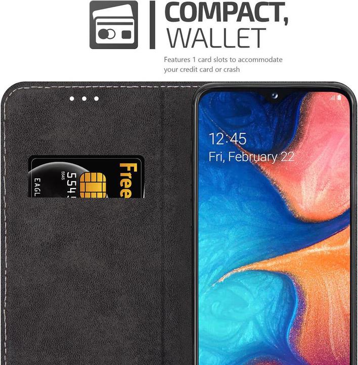 Actual product image Cadorabo X-Wallet faux leather suit cover (Samsung Galaxy A20e, Samsung Galaxy A10e)