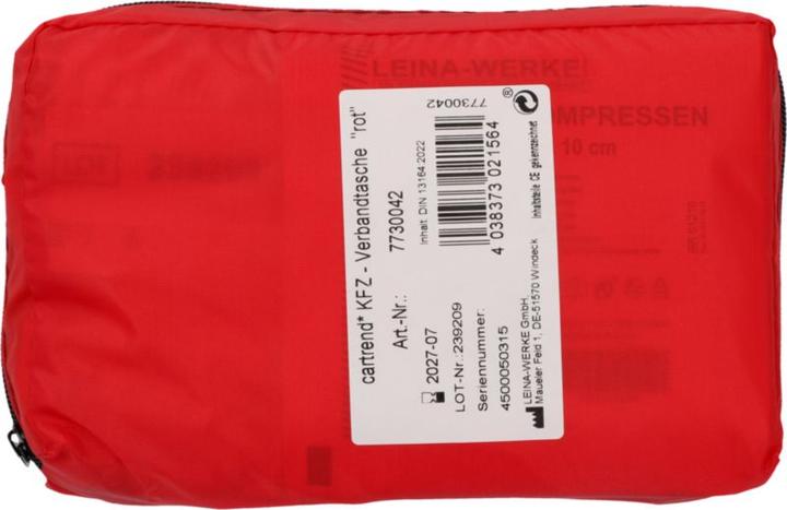 Actual product image Cartrend First aid bag