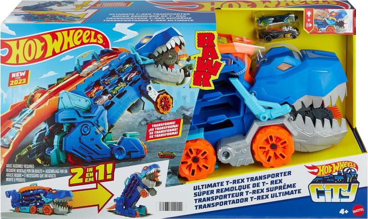 Image du produit Hot Wheels Ultimate T-Rex Transporter