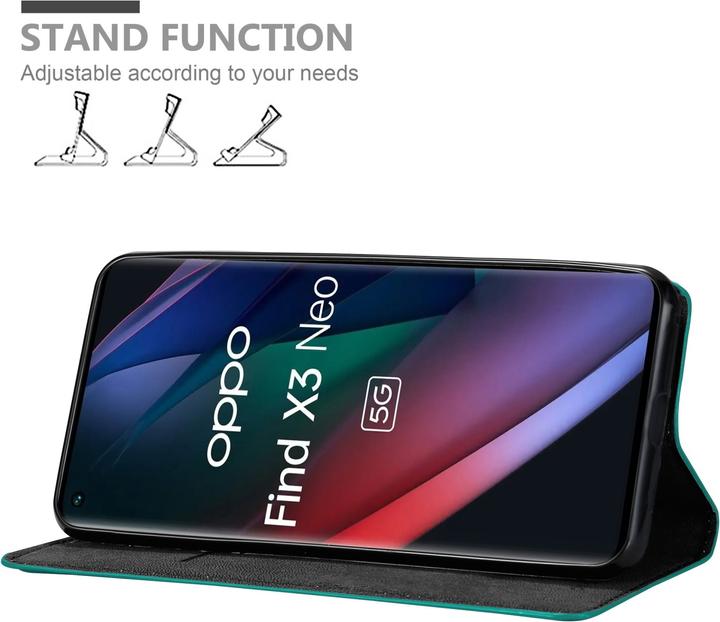 Immagine prodotto Cadorabo Libro Invis. Coperchio magnetico (Oppo Find X3 Neo)