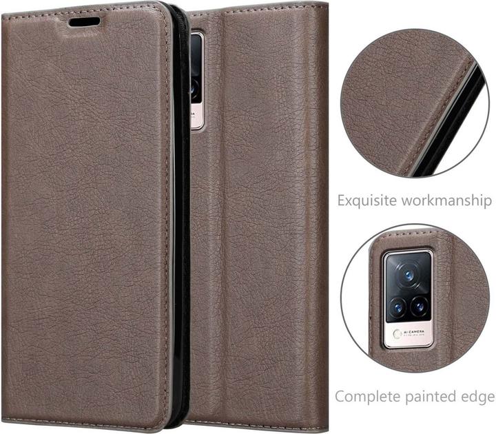 Actual product image Cadorabo Book Invis. Magnet sleeve (Vivo V21)