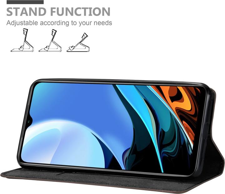 Actual product image Cadorabo Book Invis. Magnet sleeve (Xiaomi Redmi 9T, Xiaomi Poco M3)