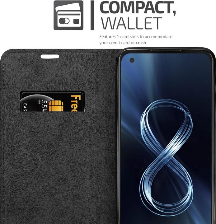 Immagine prodotto Cadorabo Libro Invis. Coperchio magnetico (Asus Zenfone 8)