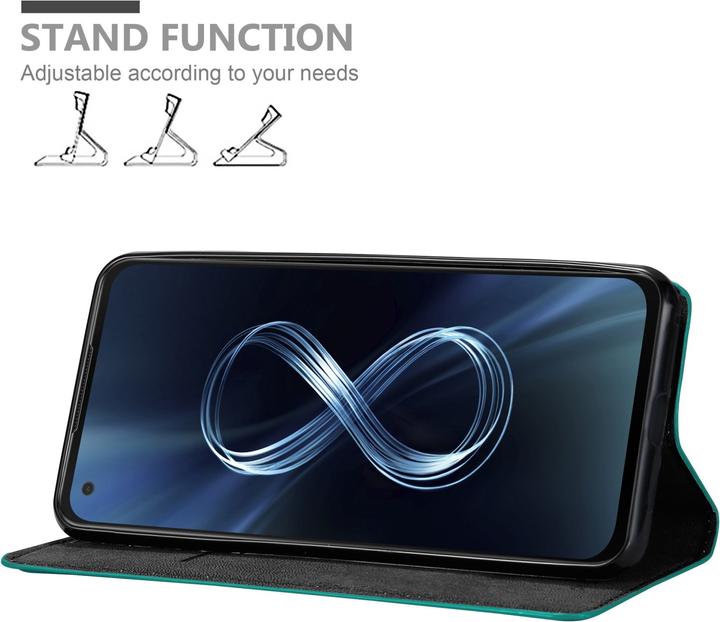 Produktbild Cadorabo Book Invis. Magnet Hülle (Asus Zenfone 8)