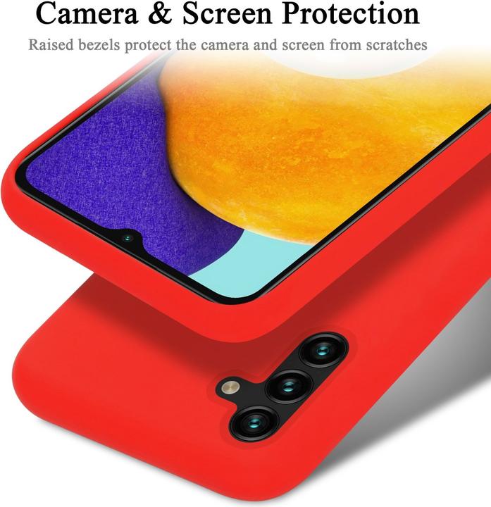 Immagine prodotto Cadorabo Custodia in silicone liquido TPU (Samsung Galaxy A13 5G)