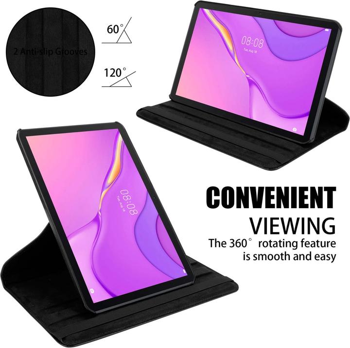 Actual product image Cadorabo Tablet Book Rubber (NO Wake Up) Cover (Huawei MatePad T10s)
