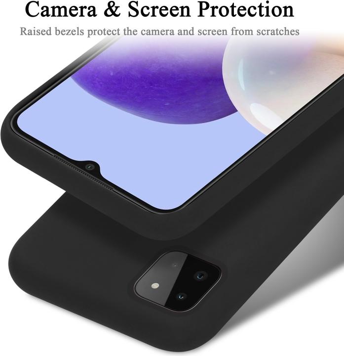 Produktbild Cadorabo TPU Liquid Silicone Case Hülle (Samsung Galaxy A22 5G)