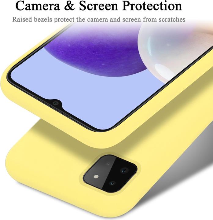 Immagine prodotto Cadorabo Custodia in silicone liquido TPU (Samsung Galaxy A22 5G)