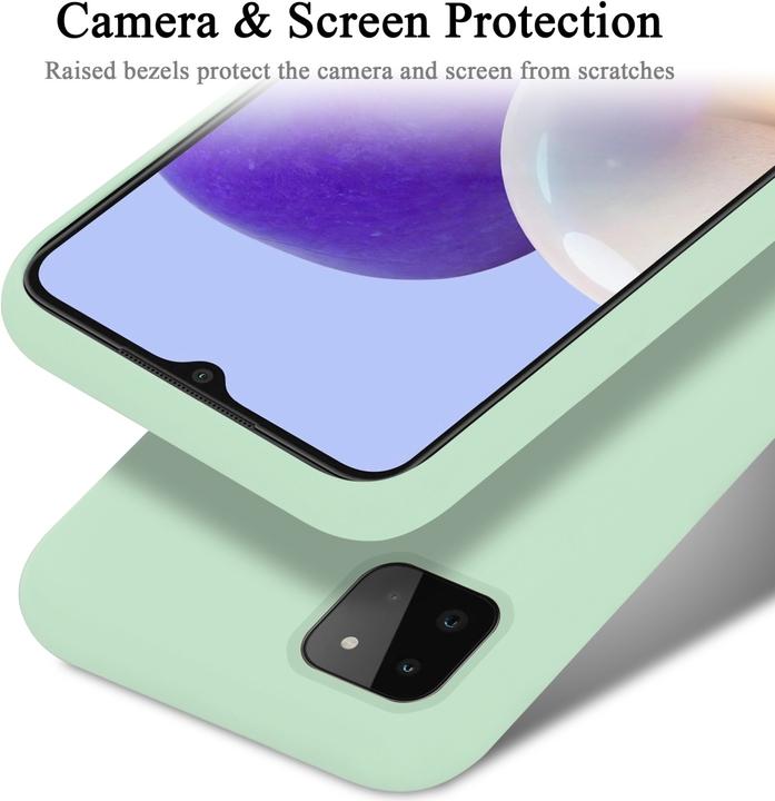 Immagine prodotto Cadorabo Custodia in silicone liquido TPU (Samsung Galaxy A22 5G)