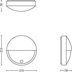 Actual product image Philips Capricorn IR (600 lm)