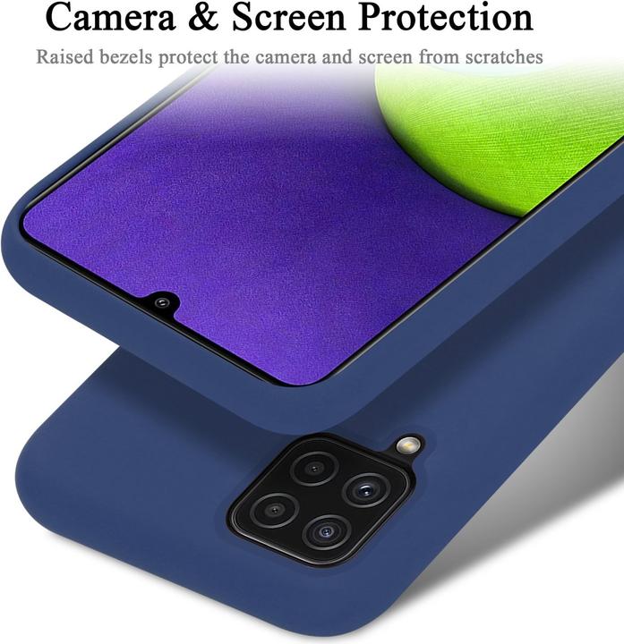 Immagine prodotto Cadorabo Custodia in silicone liquido TPU (Samsung Galaxy M22, Samsung Galaxy A22, Samsung Galaxy A32)