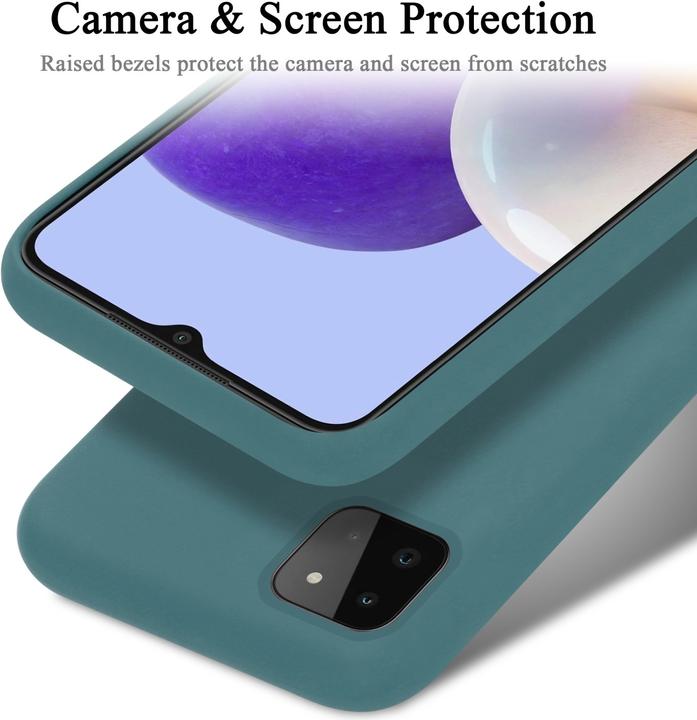 Actual product image Cadorabo TPU Liquid Silicone Case Cover (Samsung Galaxy A22 5G)