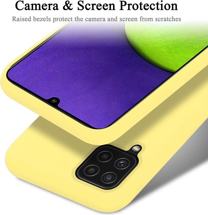 Immagine prodotto Cadorabo Custodia in silicone liquido TPU (Samsung Galaxy M22, Samsung Galaxy A22, Samsung Galaxy A32)