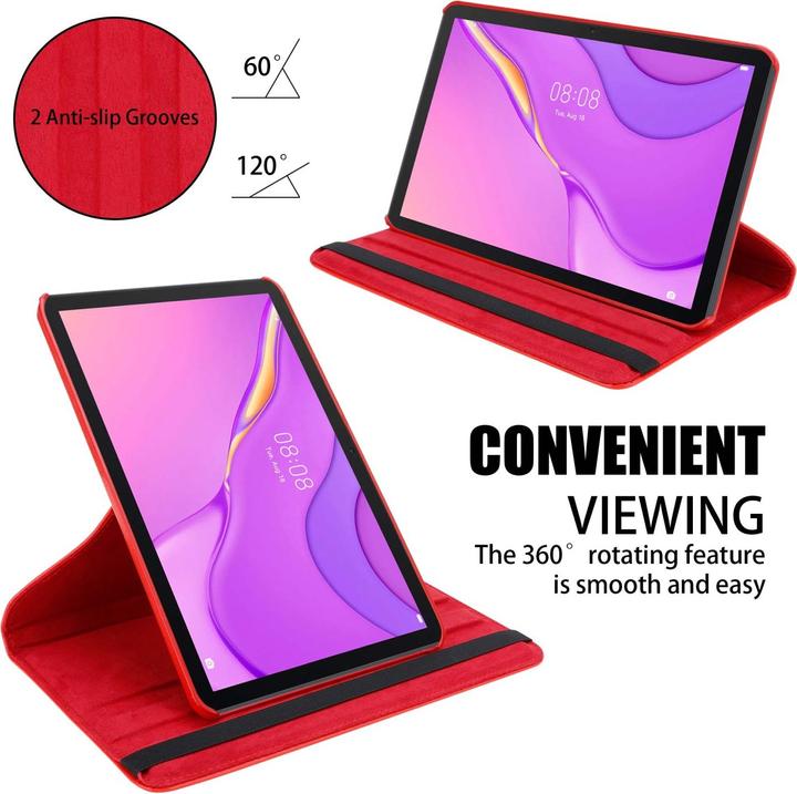 Actual product image Cadorabo Tablet Book Rubber (NO Wake Up) Cover (Huawei MatePad T10s)