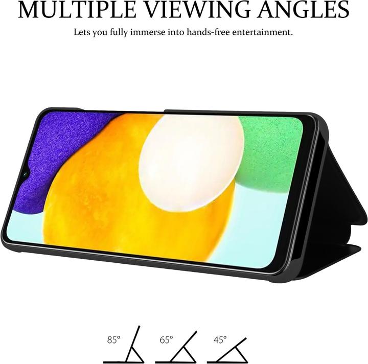 Actual product image Cadorabo Smart View Mirror Book Cover (Samsung Galaxy A13 5G)
