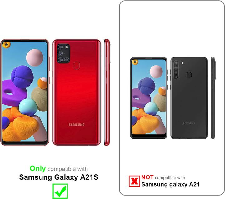 Image du produit Cadorabo Couverture TPU paillettes scintillantes (Samsung Galaxy A21s)
