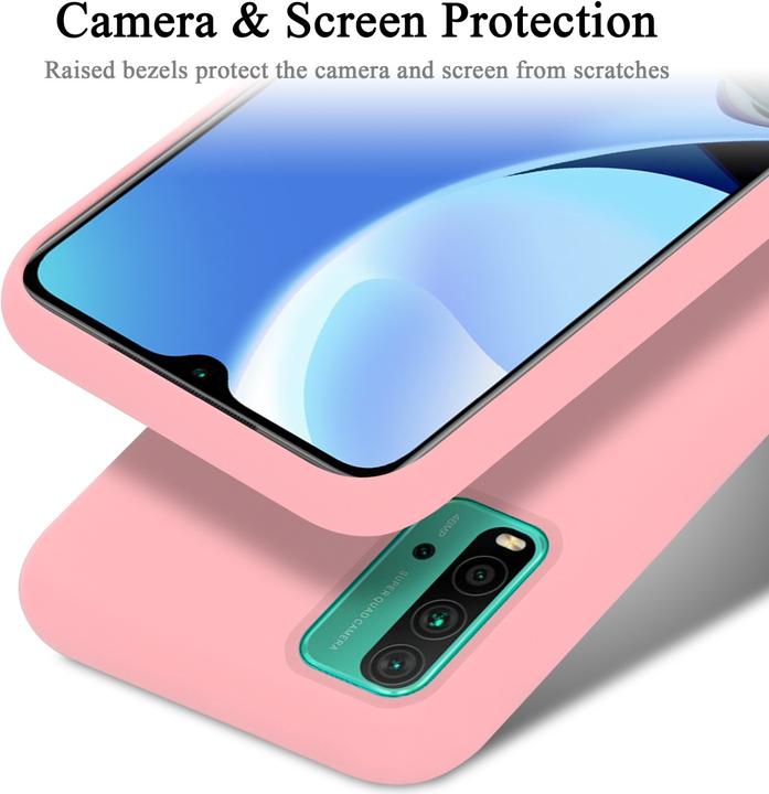 Produktbild Cadorabo TPU Liquid Silicone Case Hülle (Xiaomi Redmi 9T, Xiaomi Poco M3)