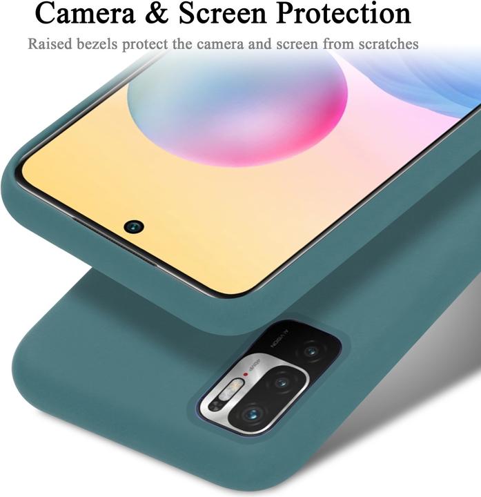 Image du produit Cadorabo TPU Liquid Silicone Case Housse (Xiaomi Poco M3 Pro 5G, Xiaomi Redmi Note 10 5G)