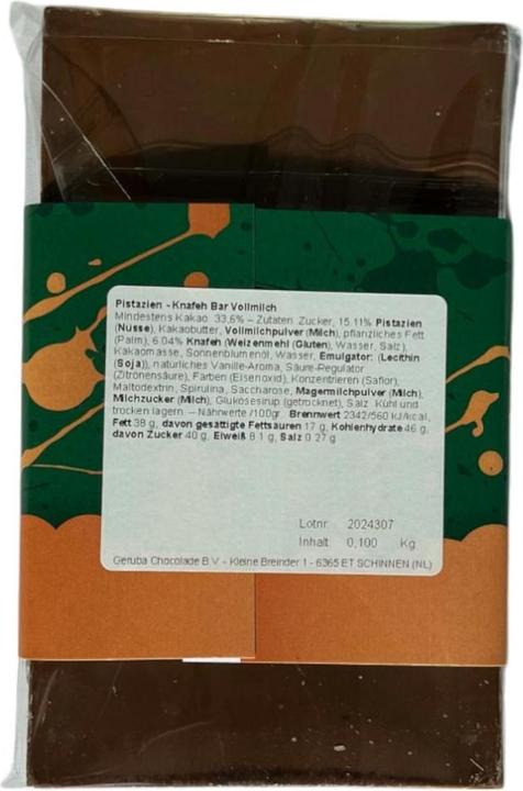 Produktbild Geruba Chocolade Dubai Chocolate (100 g)