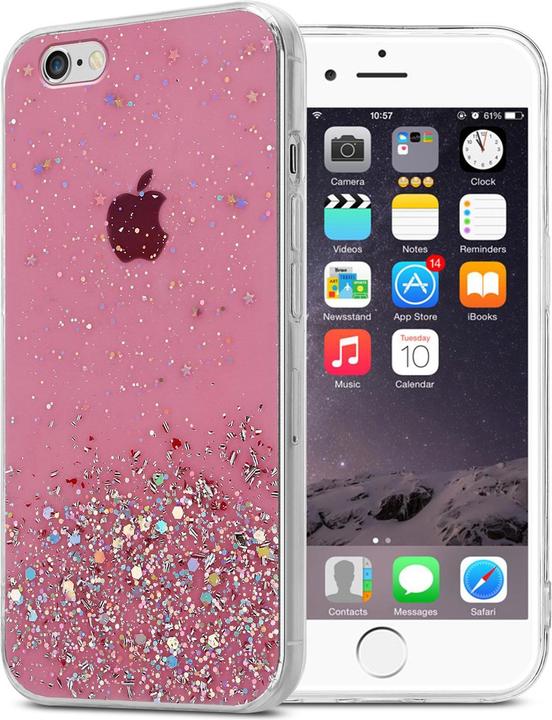 Image du produit Cadorabo Couverture TPU paillettes scintillantes (Apple iPhone 6)
