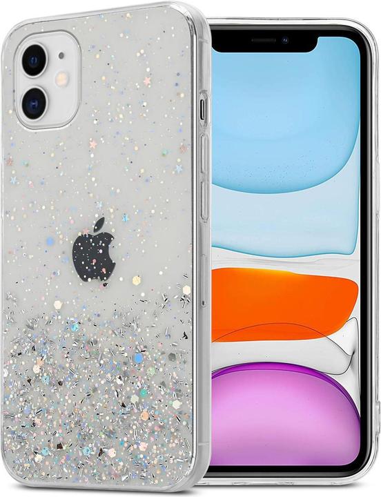 Transparent avec paillettes
