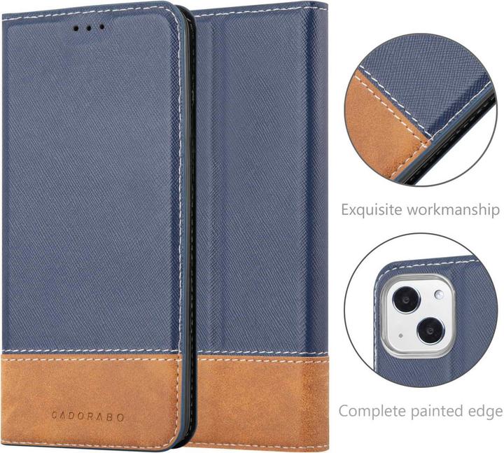 Productafbeelding Cadorabo X-Wallet hoes voor kunstleer pak (Apple iPhone 13 mini)