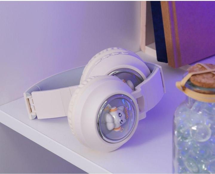 Produktbild Hoco Wireless headphones wireless headphones bluetooth W50 milky white