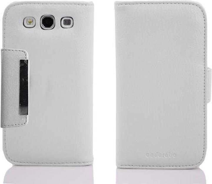 Produktbild Cadorabo Hülle kompatibel mit Samsung Galaxy S3 / S3 NEO im Book Struktur Style (Samsung Galaxy S3, Samsung Galaxy S3 Neo)