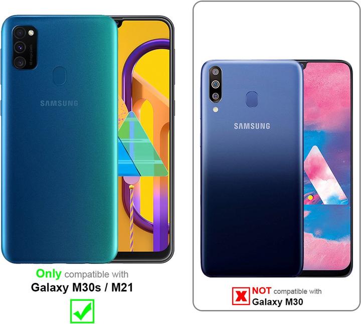 Produktbild Cadorabo Hülle für Samsung Galaxy M21 / M30s im TPU mit Kameraschutz LM130 Style (Samsung Galaxy M30s, Samsung Galaxy M21)