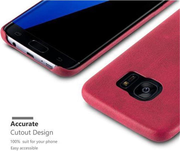 Immagine prodotto Cadorabo Copertina rigida in similpelle con struttura (Samsung Galaxy S7 Edge)