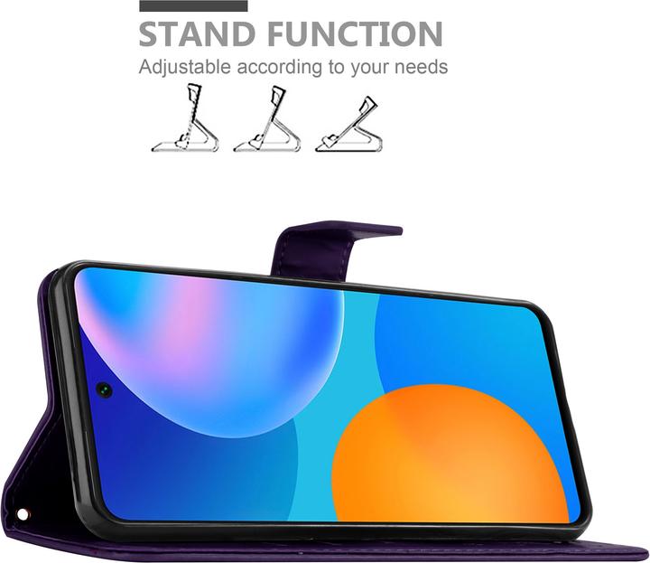 Immagine prodotto Cadorabo Copertina del libro a fiori (Huawei P Smart (2021))