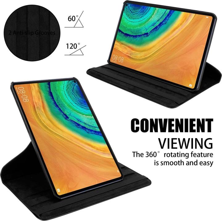 Actual product image Cadorabo Tablet Book Rubber (NO Wake Up) Cover (Huawei MatePad Pro 10.8 (2019))