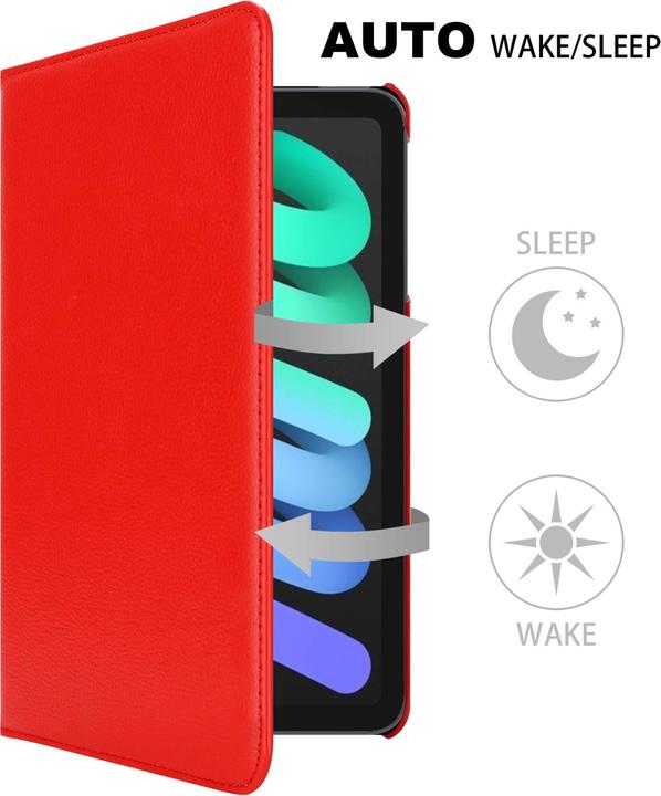 Actual product image Cadorabo Tablet Book Rubber (NO Wake Up) Cover (iPad mini 6)