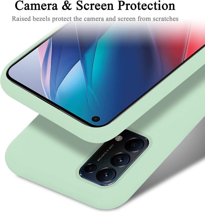 Produktbild Cadorabo TPU Liquid Silicone Case Hülle (Oppo Find X3 Lite)