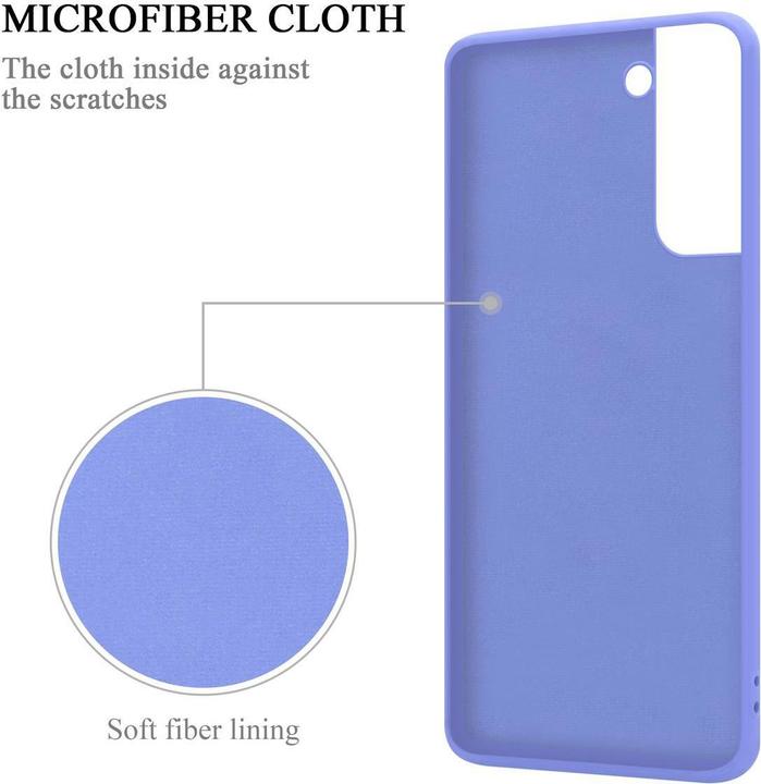 Actual product image Cadorabo TPU Liquid Ring Silicone Case Cover (Samsung Galaxy S21 5G)