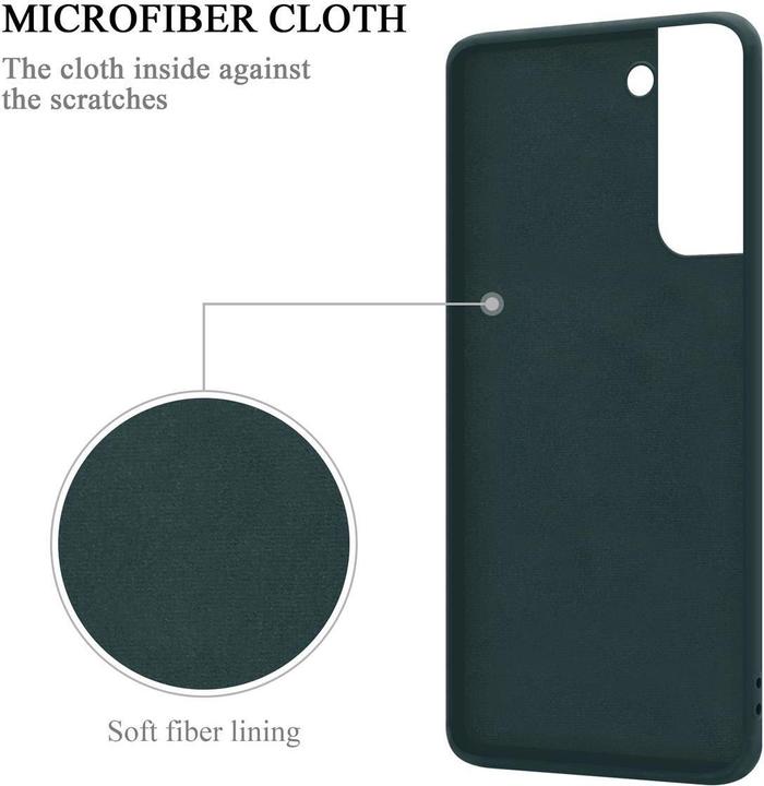 Actual product image Cadorabo TPU Liquid Ring Silicone Case Cover (Samsung Galaxy S21 5G)