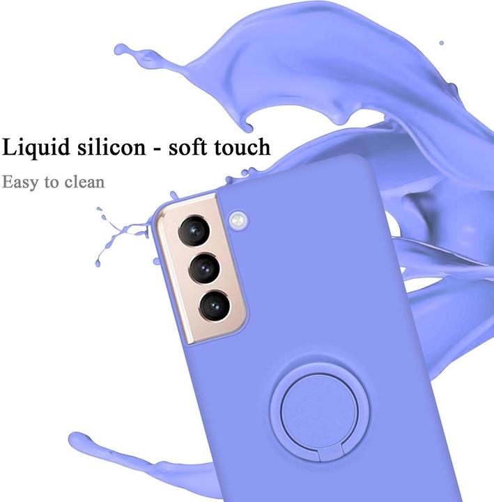 Image du produit Cadorabo TPU Liquid Ring Silicone Case Cover (Samsung Galaxy S21+)