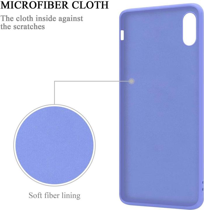 Actual product image Cadorabo TPU Liquid Ring Silicone Case Cover (Apple iPhone XR)