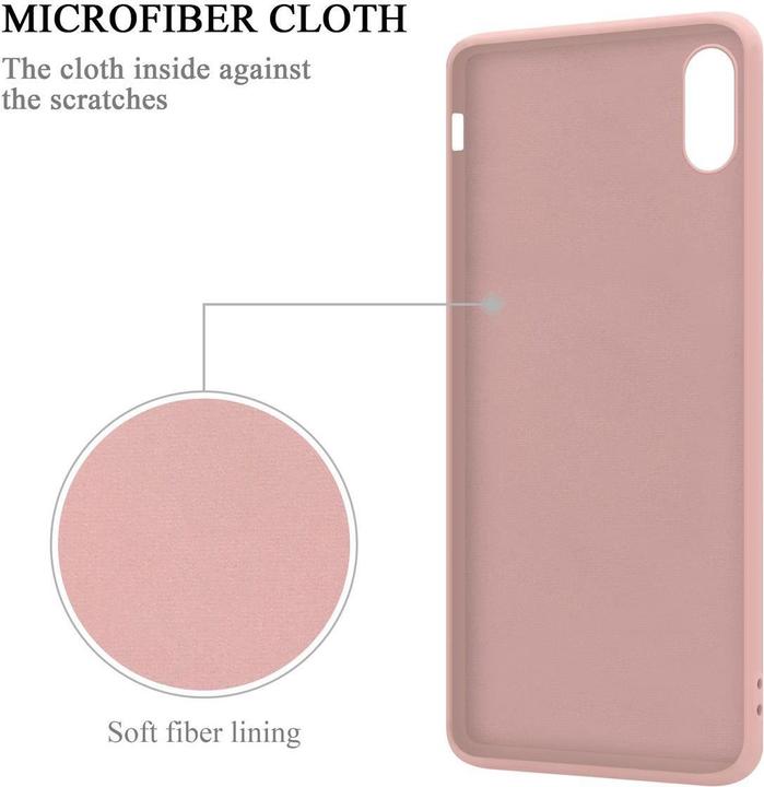 Actual product image Cadorabo TPU Liquid Ring Silicone Case Cover (Apple iPhone XR)