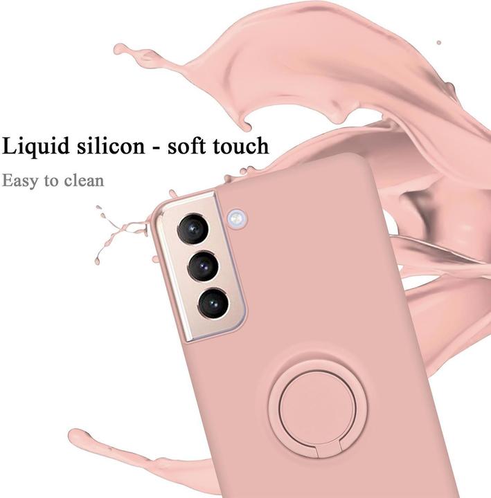 Immagine prodotto Cadorabo Custodia in silicone TPU Liquid Ring Cover (Samsung Galaxy S21+)