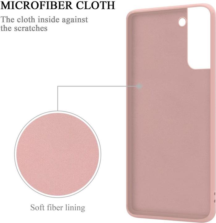Immagine prodotto Cadorabo Custodia in silicone TPU Liquid Ring Cover (Samsung Galaxy S21+)