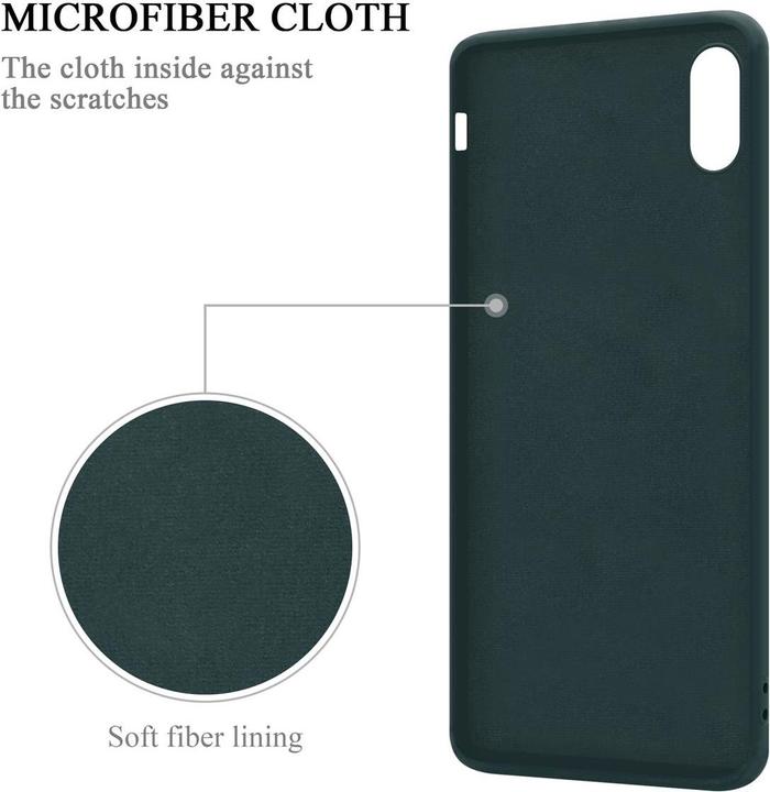 Actual product image Cadorabo TPU Liquid Ring Silicone Case Cover (Apple iPhone XR)