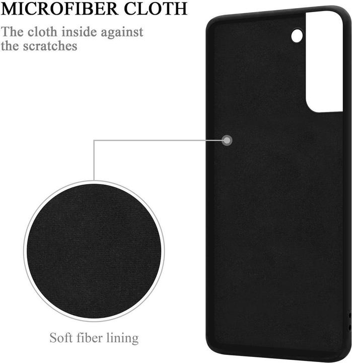 Image du produit Cadorabo TPU Liquid Ring Silicone Case Cover (Samsung Galaxy S21+)