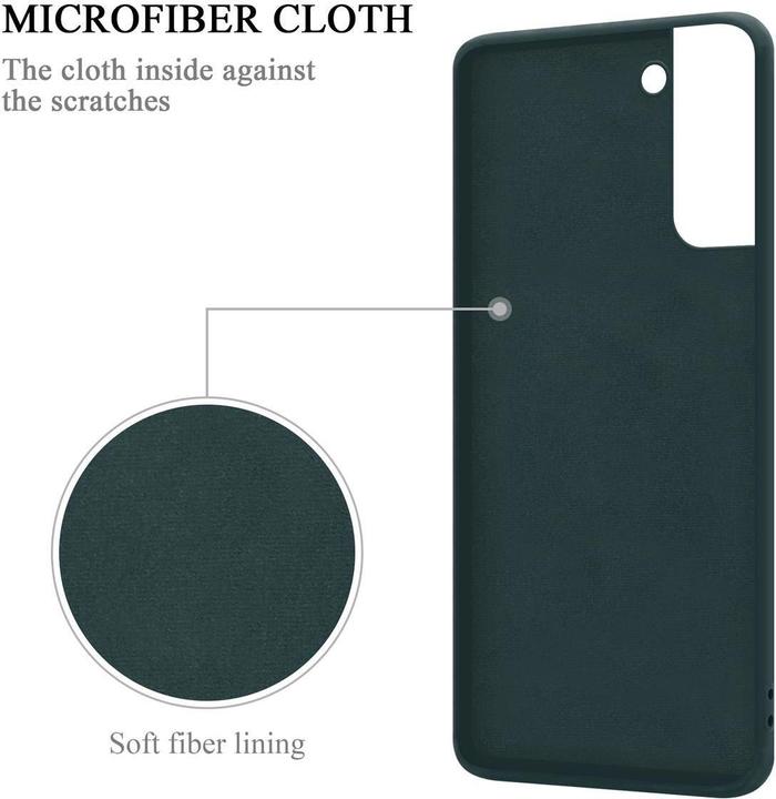 Image du produit Cadorabo TPU Liquid Ring Silicone Case Cover (Samsung Galaxy S21+)