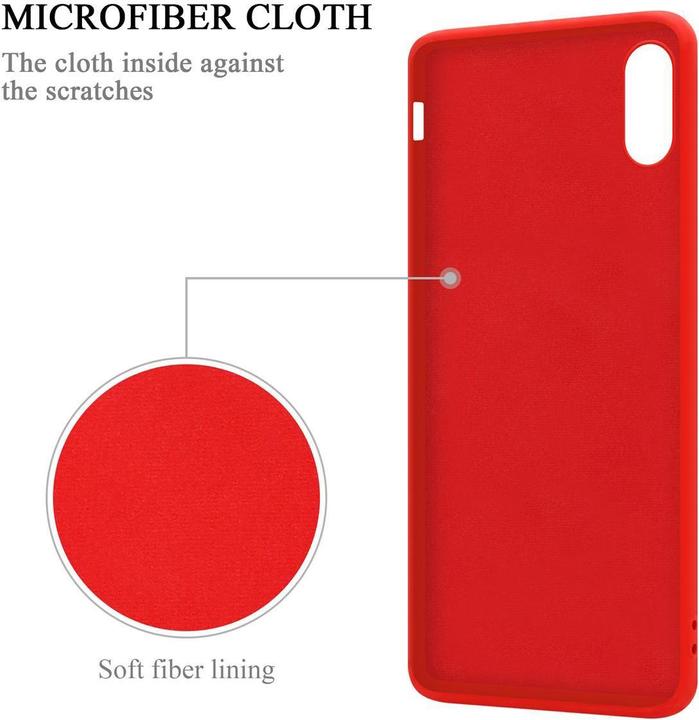 Image du produit Cadorabo TPU Liquid Ring Silicone Case Cover (Apple iPhone X)