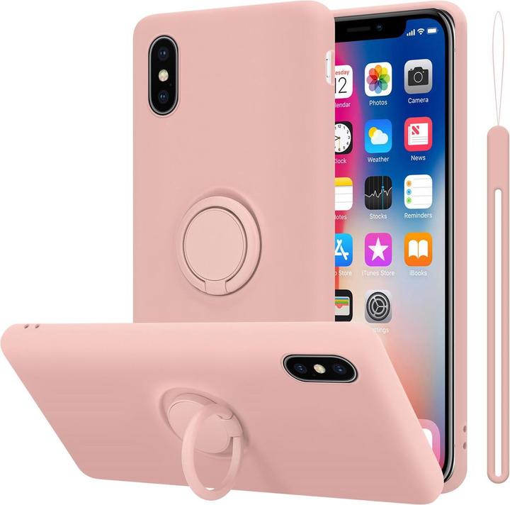 Image du produit Cadorabo TPU Liquid Ring Silicone Case Cover (Apple iPhone X)