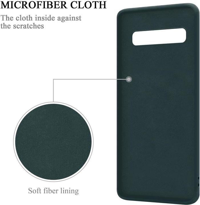 Immagine prodotto Cadorabo Custodia in silicone TPU Liquid Ring Cover (Samsung Galaxy S10 5G)