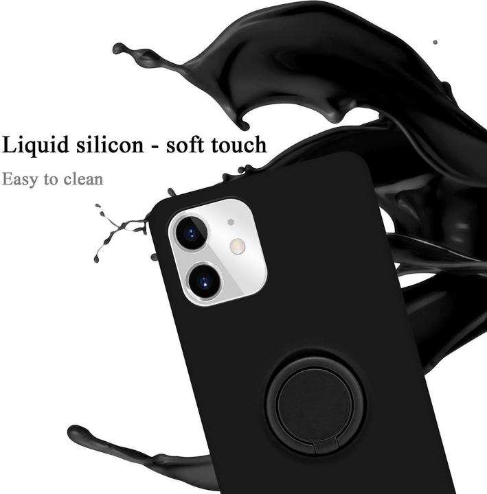Actual product image Cadorabo TPU Liquid Ring Silicone Case Cover (Apple iPhone 11)