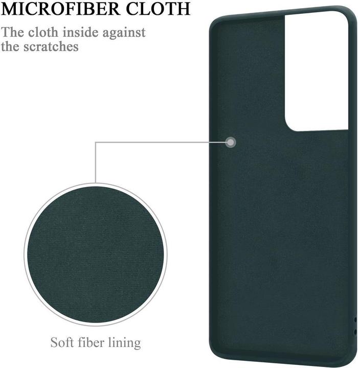Image du produit Cadorabo TPU Liquid Ring Silicone Case Cover (Samsung Galaxy S21 Ultra)